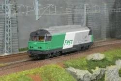 Locomotive diesel BB 67400, SNCF, Adieu aux BB 67400 FRET - Piko 96152