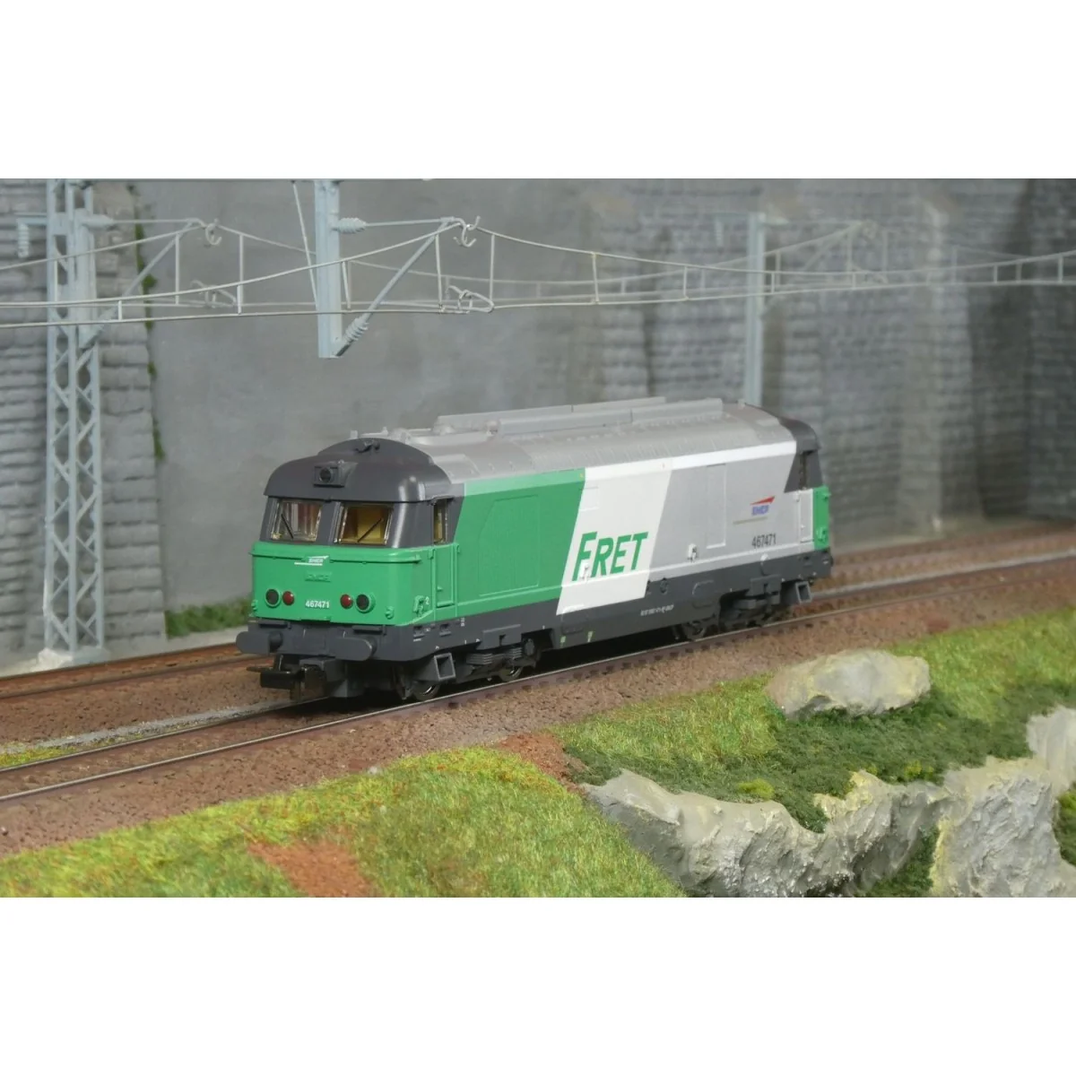 Diesel locomotive BB 67400, SNCF, Farewell to BB 67400 FRET - Piko ... Diesel locomotive BB 67400, SNCF, Farewell to BB 67400 FRET - Piko ...