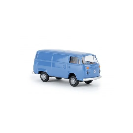 Sai_33542-Brekina 33542 Volkswagen T2 fourgon, bleu brillant
