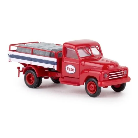 Sai_37139-Brekina 37139 Hanomag L28 ESSO Truck with Load