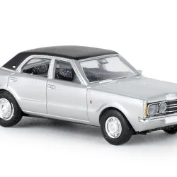 Brekina 19118 Ford Taunus GT GXL sedan, grey with black roof