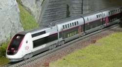 TGV inOui departure set, 5 pieces - KATO 10-022, N 1/160