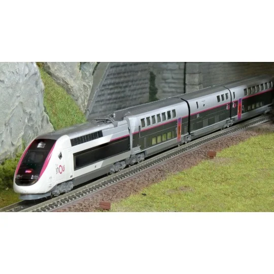 KATO_10-022-Kato 10-2131 TGV Euroduplex SNCF, InOui, 5 éléments, N 1/160