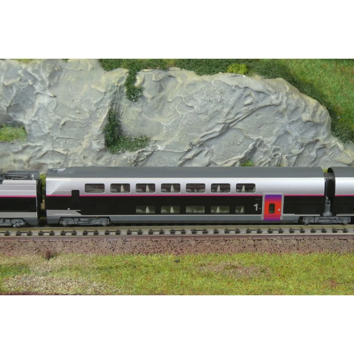 TGV inOui departure set, 5 pieces - KATO 10-022, N 1/160