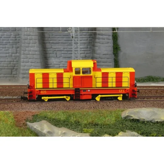 VM-025.S-Ree Modeles VM025.S Locomotive BB 400, Chemins de Fer de Corse, N°405, HOm, digital sound