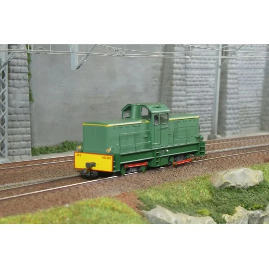 VM-022-Ree Modeles VM022 BB 400 Locomotive, CFD Vivarais, No. 040-003, HOm