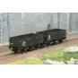 WB-916-Ree Modeles WB916 Set of 2 tipper wagons with metal bodies, SNCF, ep.III