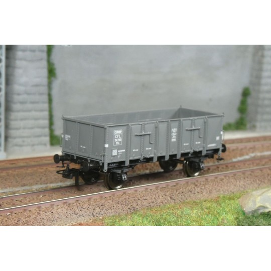 WB-919-Ree Modeles WB919 Wagon Tombereau caisse métallique, CFL, ep.III