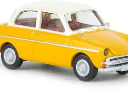 Brekina 27717 DAF 750, yellow with white roof - Sai - Sai_27717