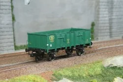 Ree Modeles WB922 Wagon Tombereau caisse métallique, vert, SNCB, ep...