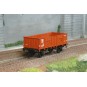 WB-924-Ree Modeles WB924 Tipper Wagon with metal body, brown, SNCB, ep.III