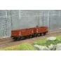 Ree Modeles WB926 Set of 2 Metal Body Dump Wagons, DB, Era III WB-926-Ree Modeles WB926 Set of 2 Metal Body Dump Wagons, DB, Era III
