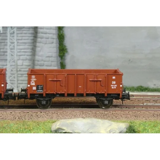 Ree Modeles WB926 Set of 2 Metal Body Dump Wagons, DB, Era III WB-926-Ree Modeles WB926 Set of 2 Metal Body Dump Wagons, DB, Era III