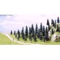 Busch 6492 Pack of 35 Assorted Christmas Trees with Roots - Busch -... Busch_6492-Busch 6492 Pack of 35 Assorted Christmas Trees with Roots - Busch_6492