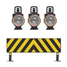 Artitec 28.115 NS warning light bar + 3 oil lamps for Dg - Artitec ...