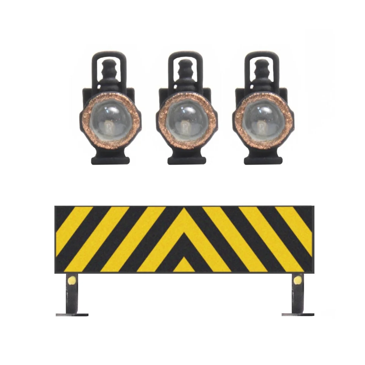 Artitec 28.115 NS warning light bar + 3 oil lamps for Dg - Arti_28.115
