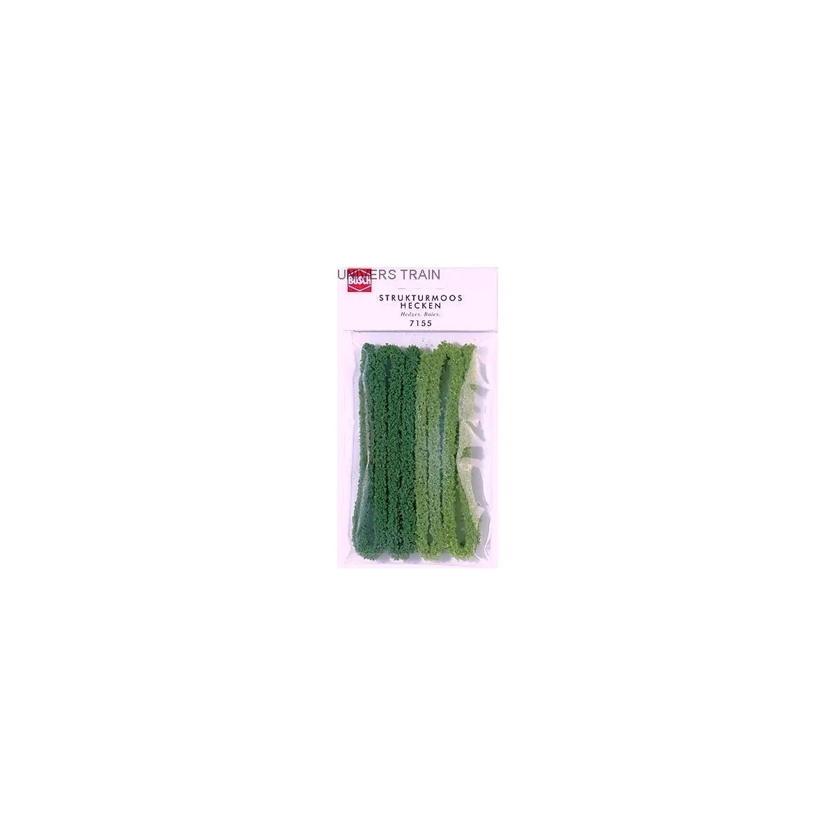 Busch 7155 Small hedges x 2 - Busch - Busch_7155