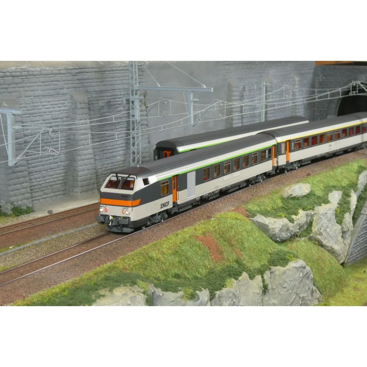 Set de 3 voitures Corail d’origine VU + VTU LS Models, 41250DC, voi...