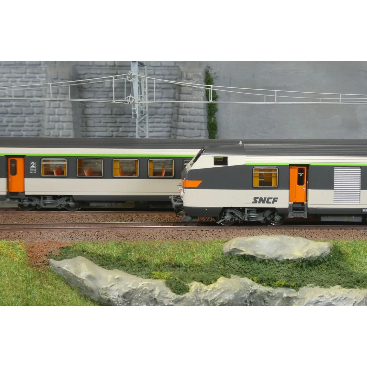 Set de 3 voitures Corail d’origine VU + VTU LS Models, 41250DC, voi...