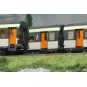 Set de 3 voitures Corail d’origine VU + VTU LS Models, 41250DC, voi... LSM_41250DC-Set de 3 voitures Corail d’origine VU + VTU LS Models, 41250DC, voiture pilote B6, SNCF, logo encadré, éclairage