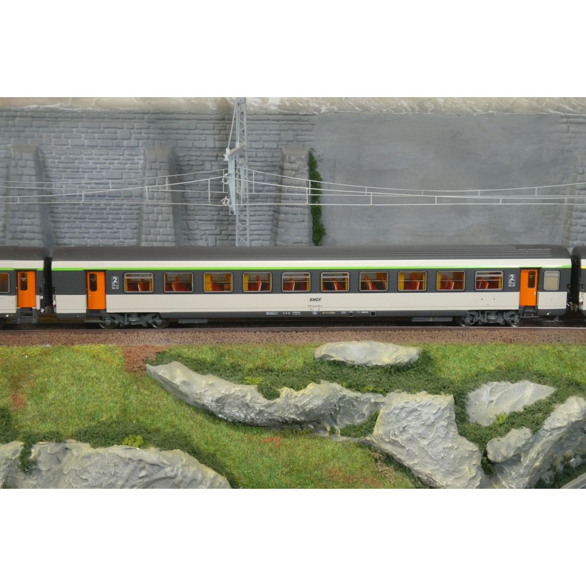 Set de 3 voitures Corail d’origine VU + VTU LS Models, 41250DC, voi...