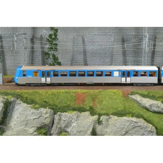 EPM_E_41.49.15-Epm 41.49.15 Rame Réversible Régional SNCF, RRR Rhones Alpes, bleu / inox, logo nouilles, n°37