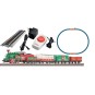 Piko_57081-Piko 57081 Christmas Starter Set with Steam Locomotive and 3 Carriages