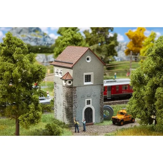 Faller_120267-Faller 120267 Model Kit, Ardez Switchgear Building