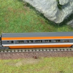 Set de 5 voitures complémentaires TGV Sud-Est SNCF, Orange origine,...