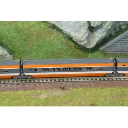 Set de 5 voitures complémentaires TGV Sud-Est SNCF, Orange origine,...