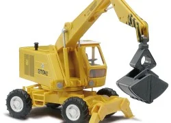 Busch 42870 Wheeled Excavator with Grapple T 174-2 - Busch véhicule...