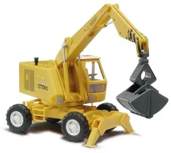 Busch 42870 Pelleteuse sur roues avec grappin T 174-2 Busch véhicule Busch_42870 - 1