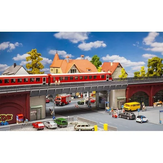 Faller 120581 Model Kit, Urban RER Bridge Faller_120581-Faller 120581 Model Kit, Urban RER Bridge