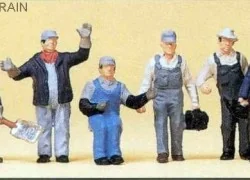 Preiser 10453 Figures, Personnel for Freight Train