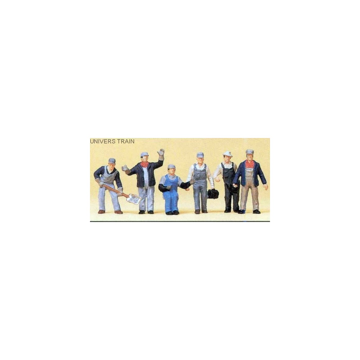Preiser 10453 Figures, Personnel for Freight Train - Preiser - Prei...