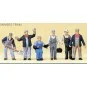 Preiser_10453-Preiser 10453 Personnages, personnel pour train de marchandises