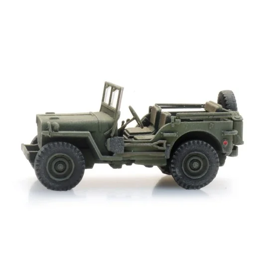 Arti_6870581-Green French M201 Hotchkiss Jeep - Artitec 6870581