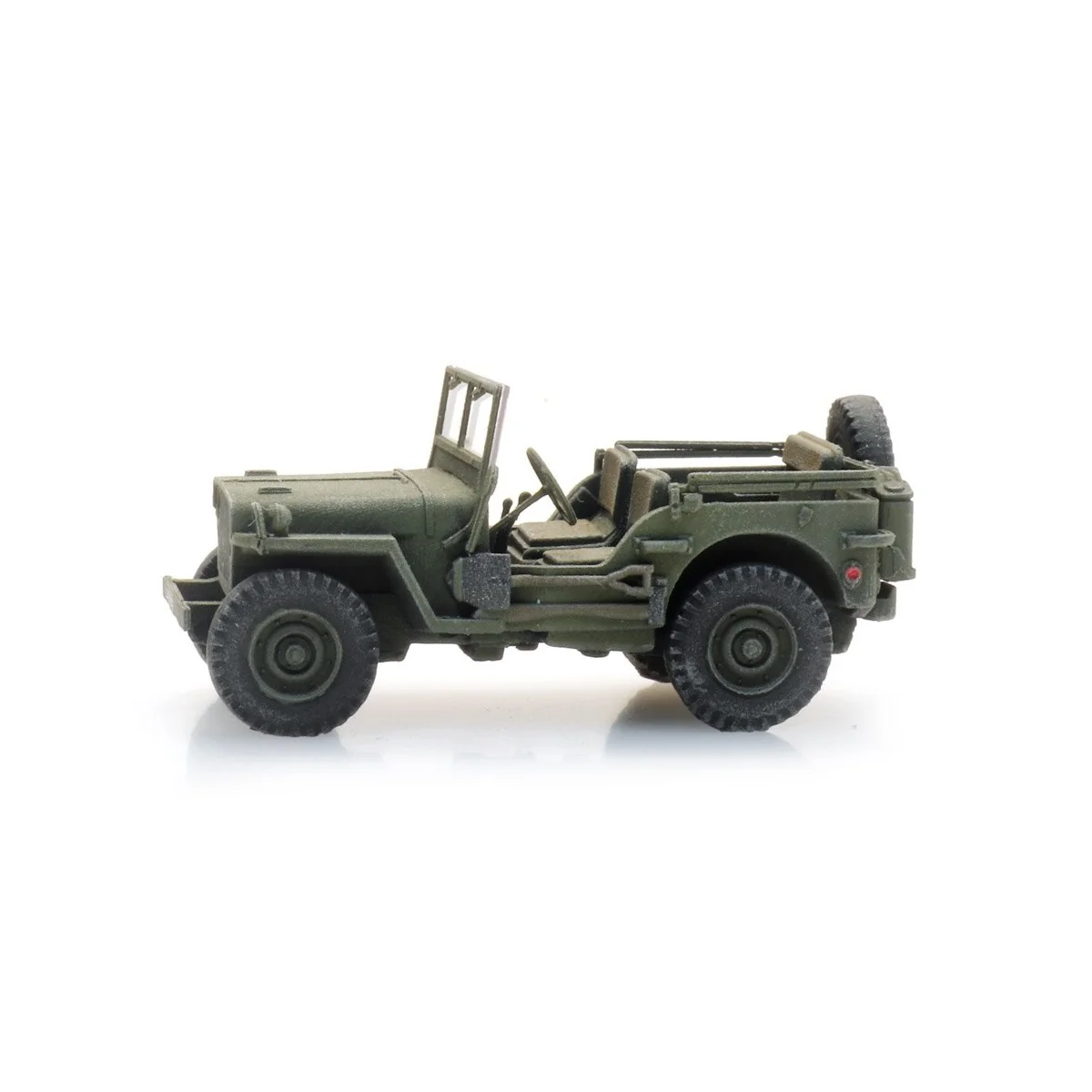 Jeep FR M201 Hotchkiss verte - Artitec 6870581 Jeep FR M201 Hotchkiss verte - Artitec 6870581