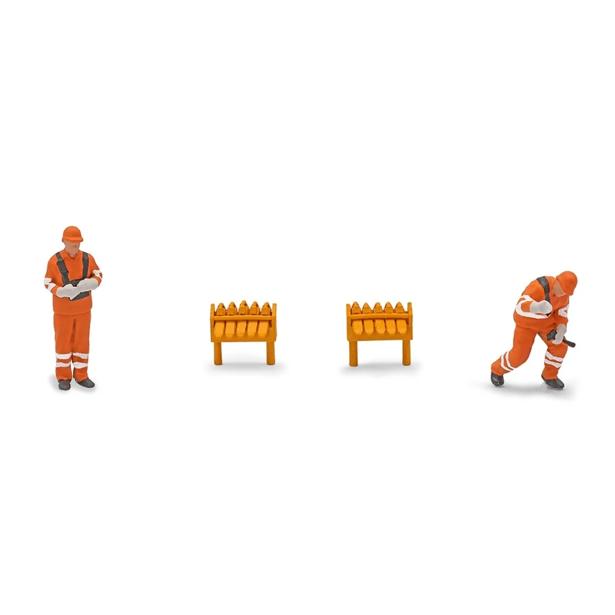 HO Yard Staff era 5 Action Set - Busch 79921