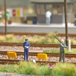 Action Set, HO Yard Workers era 3 - Busch 79922