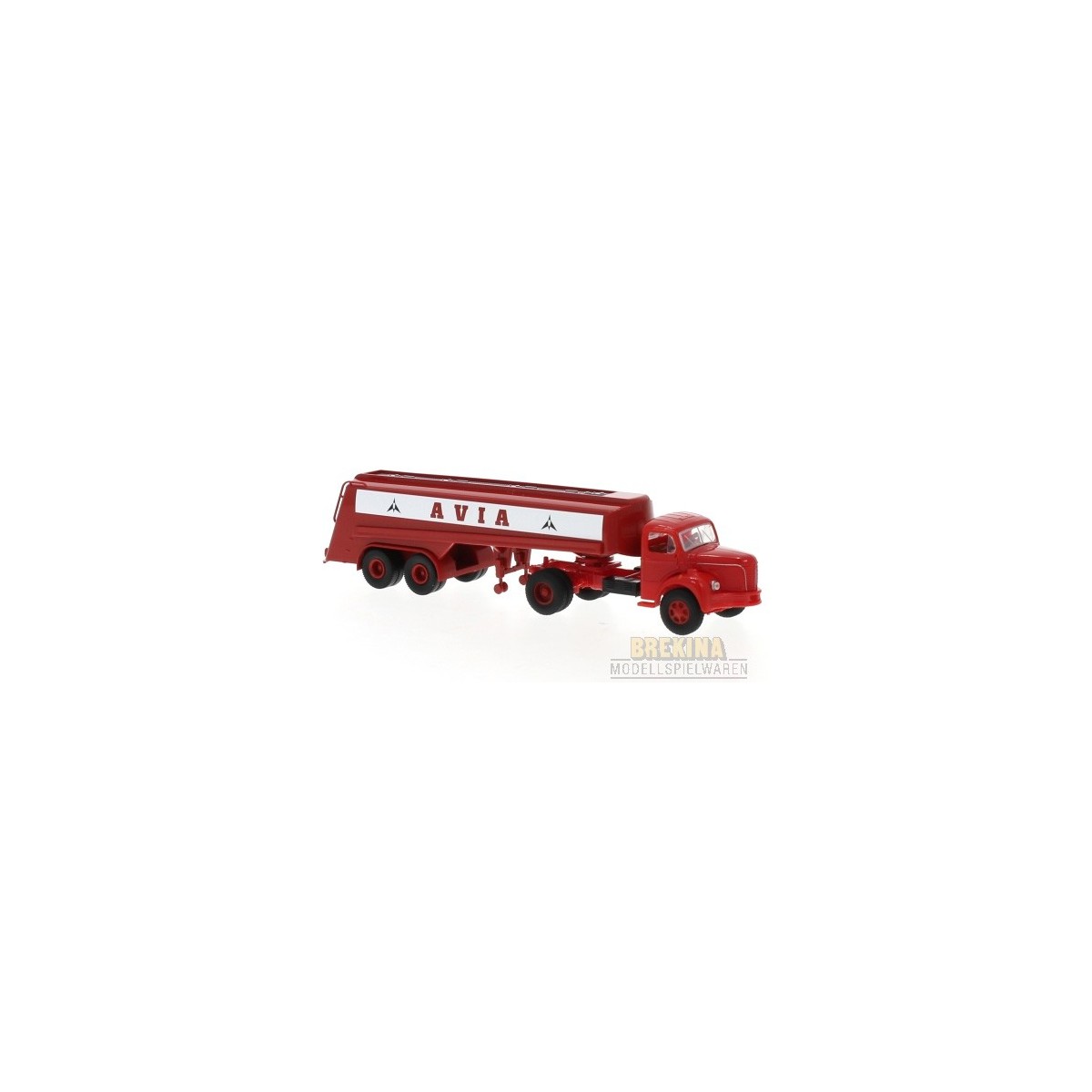 Sai 2662 Semi-trailer with Berliet TLR 8 tractor, tanker, Avia - Sa...