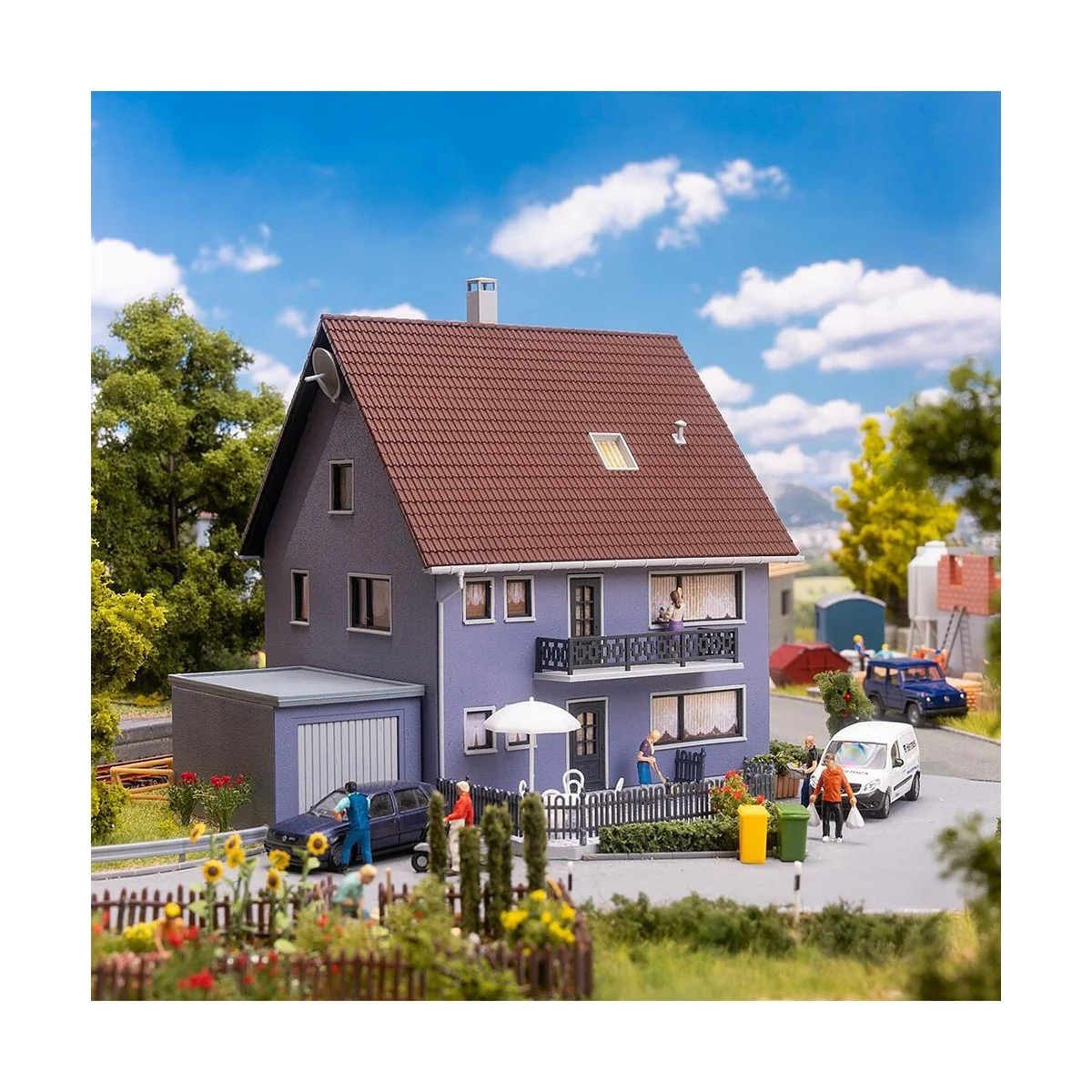 Two-Family House - Faller 191837 - HO 1/87