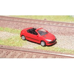 Sai 2192 Peugeot 206 convertible, vallelunga red - Sai - Sai_2192