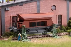 Wagon avec 2 vérins à vis - FALLER 120323 - HO
