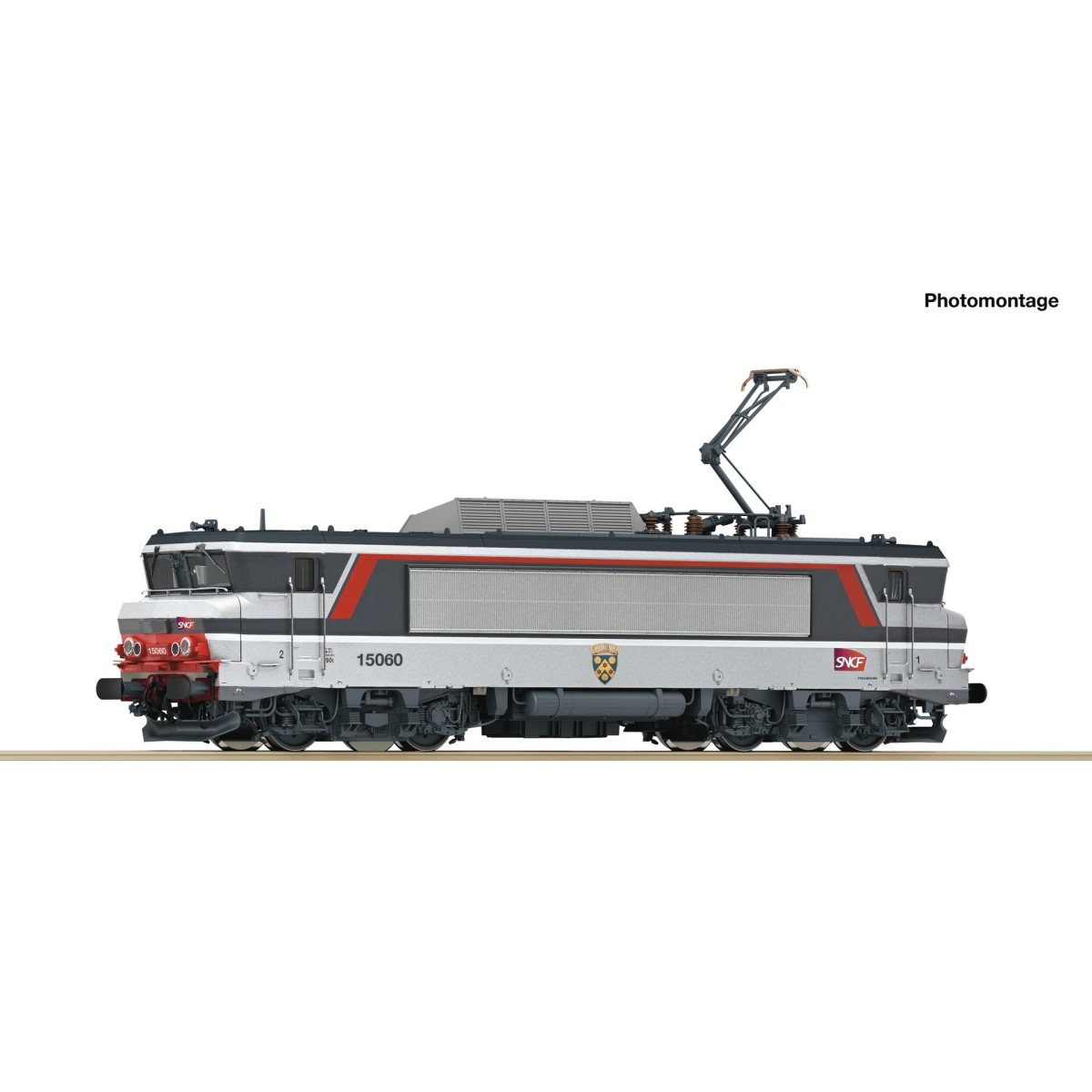 SNCF electric locomotive BB 15060 - Roco 7500146 HO scale.