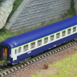 Voiture couchettes UIC B9c9x 2e classe livrée TEN SNCF - REE NW353,...