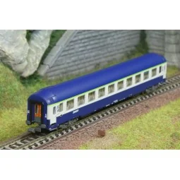 Voiture couchettes UIC B9c9x 2e classe livrée TEN SNCF - REE NW353,...