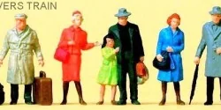 Preiser 14044 figures, standing travelers - Preiser - Preiser_14044