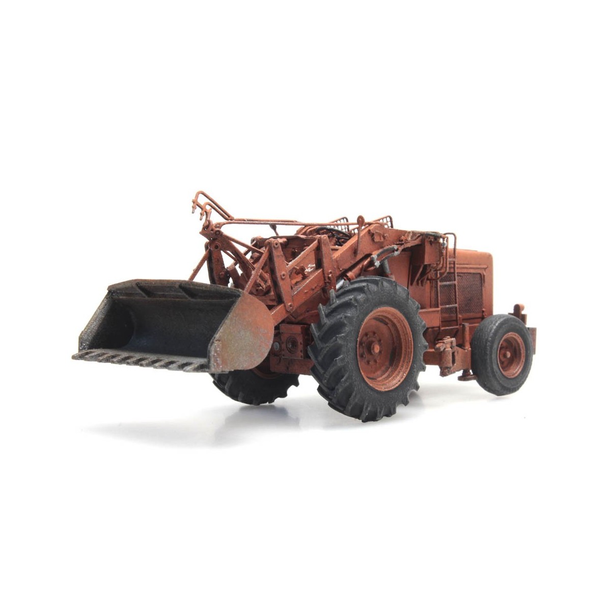 Artitec 387.379 Bischoff Polytrac tractopelle avec pelle, orange Artitec Arti_387.379 - 4