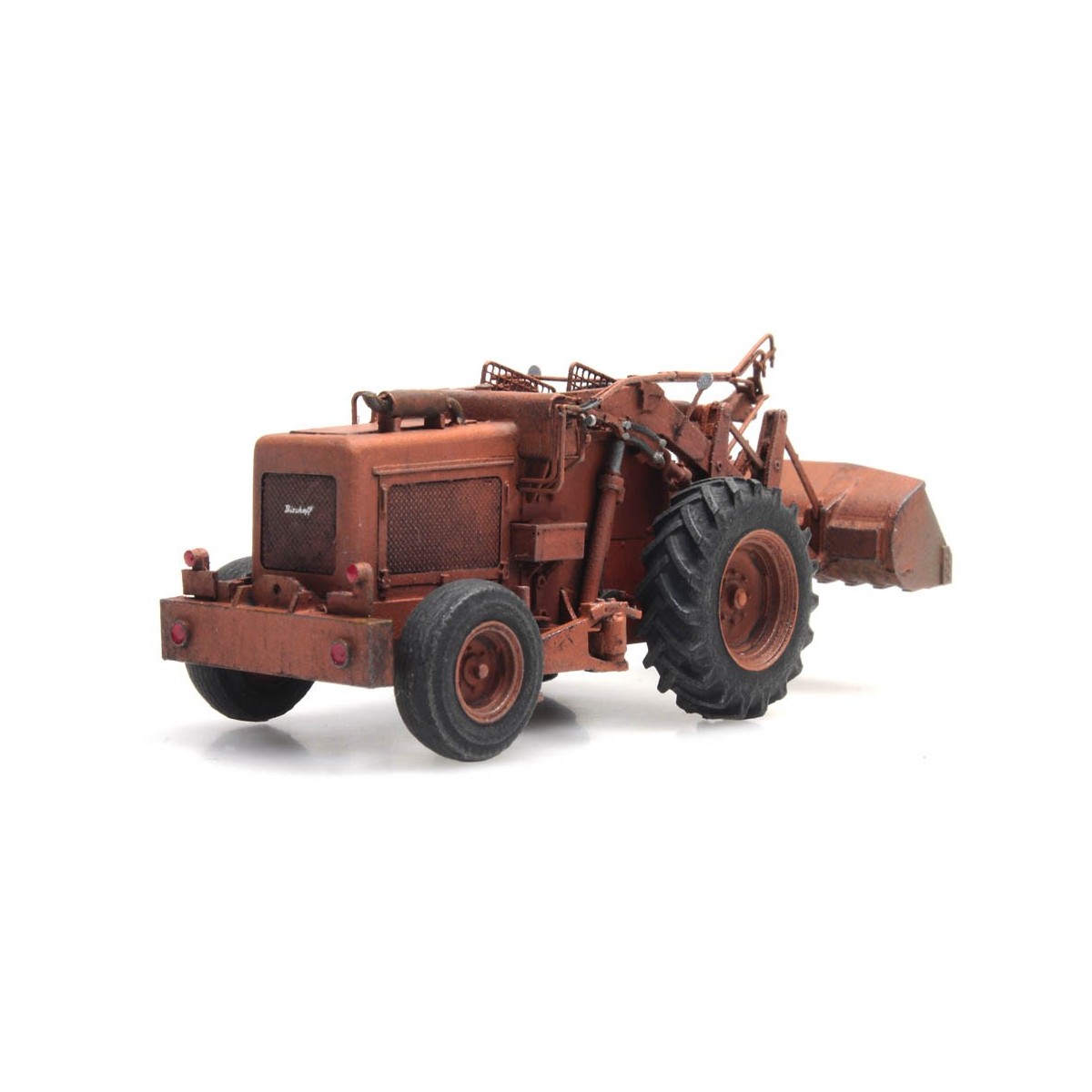 Artitec 387.379 Bischoff Polytrac tractopelle avec pelle, orange Artitec Arti_387.379 - 5